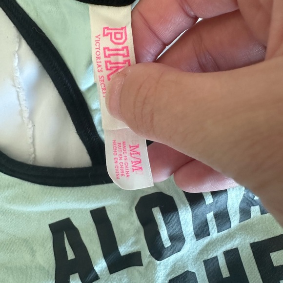 VS love pink aloha beaches sports bra size medium - Picture 2 of 3